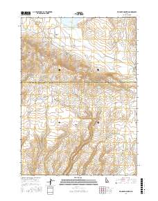 Fir Grove Mountain 2017 topographic map thumbnail