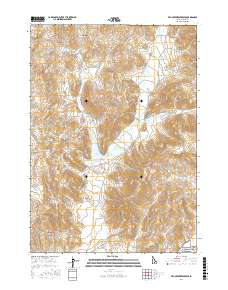 Fish Creek Reservoir 2017 topographic map thumbnail