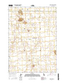 Fissure Butte 2017 topographic map thumbnail