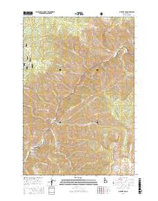 Fivemile Bar 2017 topographic map thumbnail