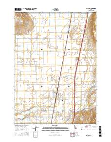 Fort Hall 2017 topographic map thumbnail