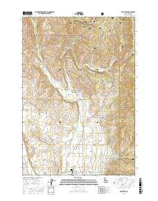 Fruitvale 2017 topographic map thumbnail