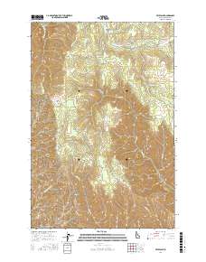 Frye Point 2017 topographic map thumbnail