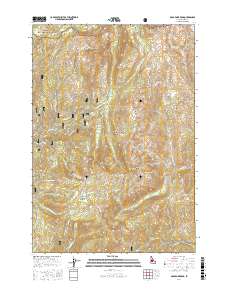 Gold Fork Rock 2017 topographic map thumbnail