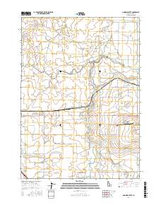 Gooding Butte 2017 topographic map thumbnail