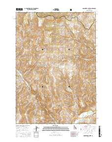 Gooseberry Creek 2017 topographic map thumbnail