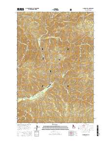 Gorman Hill 2017 topographic map thumbnail