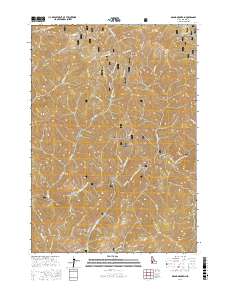Grand Mountain 2017 topographic map thumbnail