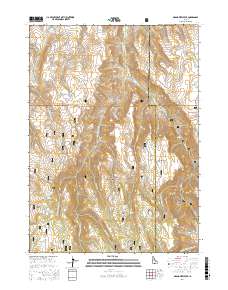 Grand View Peak 2017 topographic map thumbnail