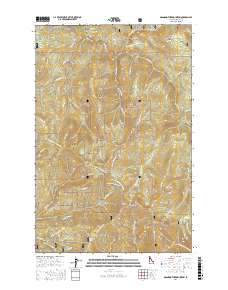 Grandmother Mountain 2017 topographic map thumbnail