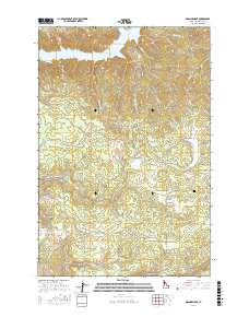 Grangemont 2017 topographic map thumbnail