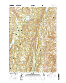 Granite Lake 2017 topographic map thumbnail