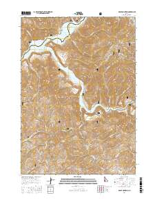 Grape Mountain 2017 topographic map thumbnail