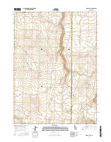 Grassy Hills 2017 topographic map thumbnail