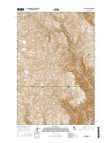 Green Knob 2017 topographic map thumbnail