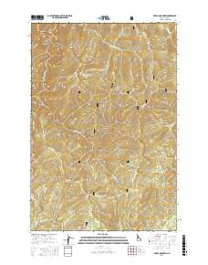 Green Mountain 2017 topographic map thumbnail