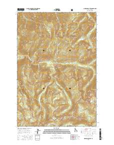 Greenside Butte 2017 topographic map thumbnail
