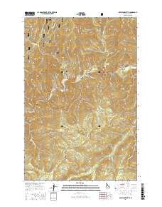 Greystone Butte 2017 topographic map thumbnail