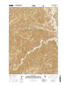 Griffin Butte 2017 topographic map thumbnail