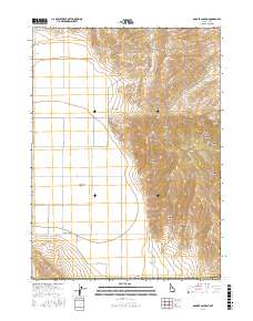 Grover Canyon 2017 topographic map thumbnail
