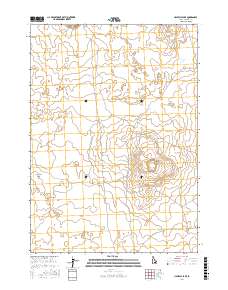 Halfway Lake 2017 topographic map thumbnail