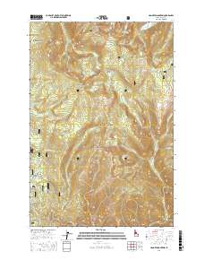 Hanover Mountain 2017 topographic map thumbnail
