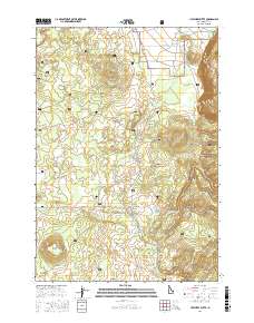 Hatchery Butte 2017 topographic map thumbnail