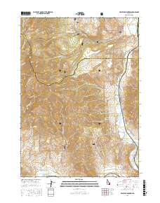 Haystack Mountain 2017 topographic map thumbnail