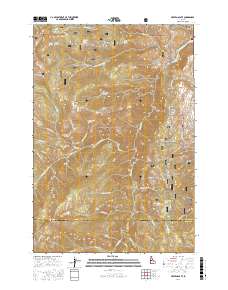 Heavens Gate 2017 topographic map thumbnail