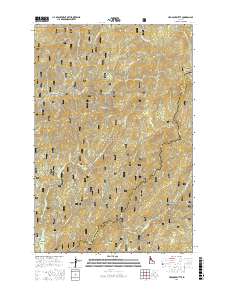Hemlock Butte 2017 topographic map thumbnail