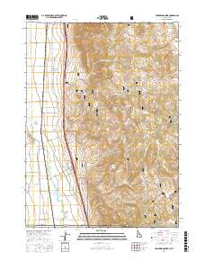 Henderson Creek 2017 topographic map thumbnail