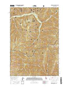 Henderson Ridge 2017 topographic map thumbnail