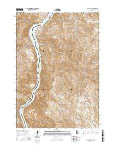 Henley Basin 2017 topographic map thumbnail