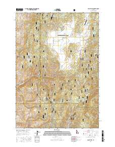 High Valley 2017 topographic map thumbnail