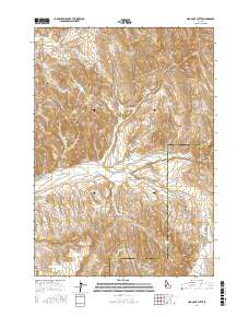 Hog Cove Butte 2017 topographic map thumbnail