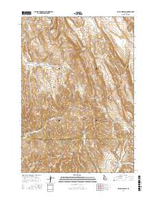 Holland Gulch 2017 topographic map thumbnail