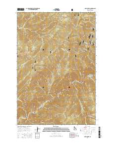 Holly Creek 2017 topographic map thumbnail