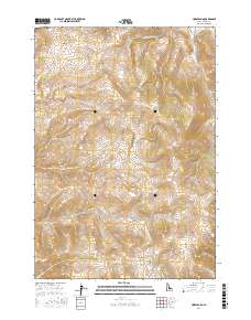 Horse Basin 2017 topographic map thumbnail