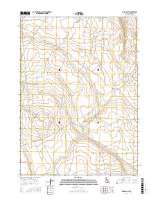 Horse Butte 2017 topographic map thumbnail