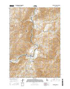 Horseshoe Bend 2017 topographic map thumbnail