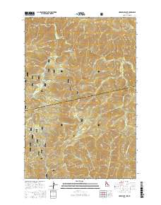 Horseshoe Lake 2017 topographic map thumbnail