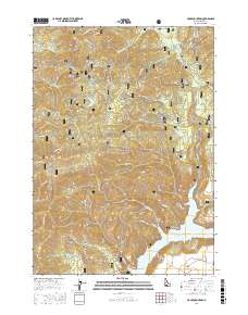 House Mountain 2017 topographic map thumbnail