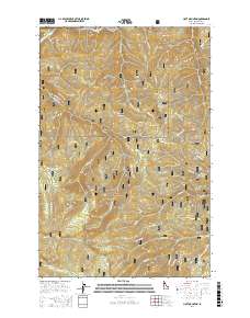 Hoyt Mountain 2017 topographic map thumbnail