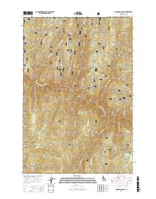 Huddleson Bluff 2017 topographic map thumbnail