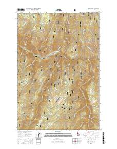 Hungry Ridge 2017 topographic map thumbnail