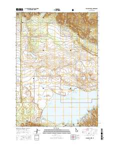 Icehouse Creek 2017 topographic map thumbnail