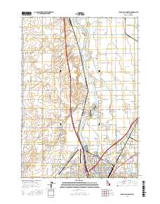 Idaho Falls North 2017 topographic map thumbnail