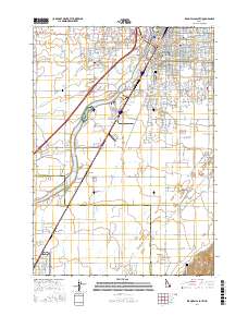 Idaho Falls South 2017 topographic map thumbnail