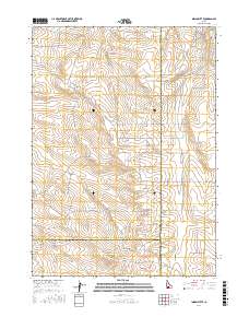 Indian Butte 2017 topographic map thumbnail