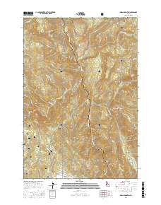 Indian Mountain 2017 topographic map thumbnail